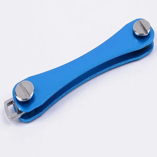 Compact Aluminum Multi-Key Organizer Clip