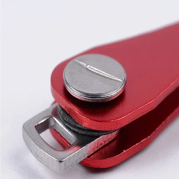 Compact Aluminum Multi-Key Organizer Clip