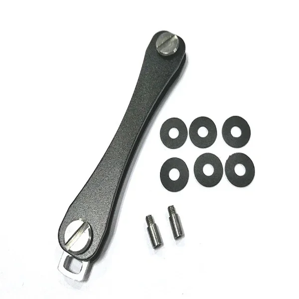 Compact Aluminum Multi-Key Organizer Clip