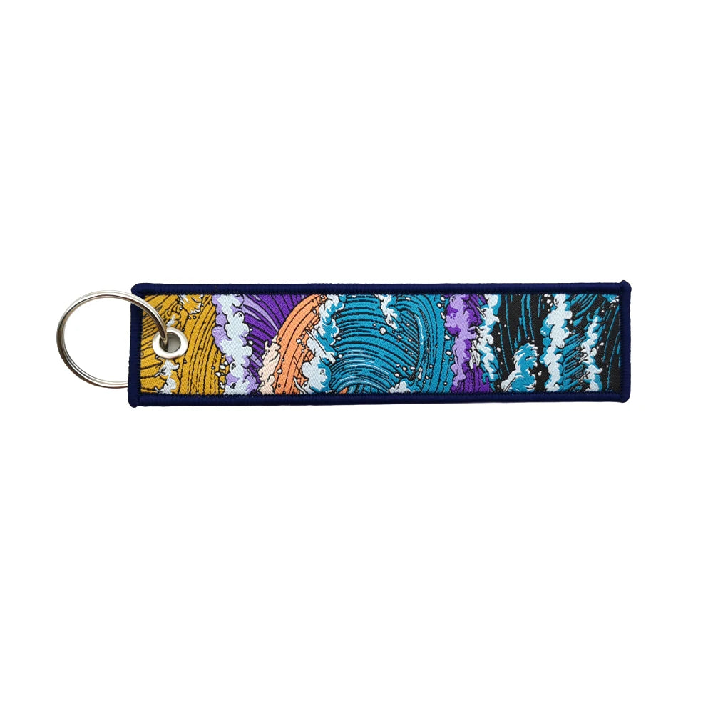 Initial D Club Embroidery Key Tags