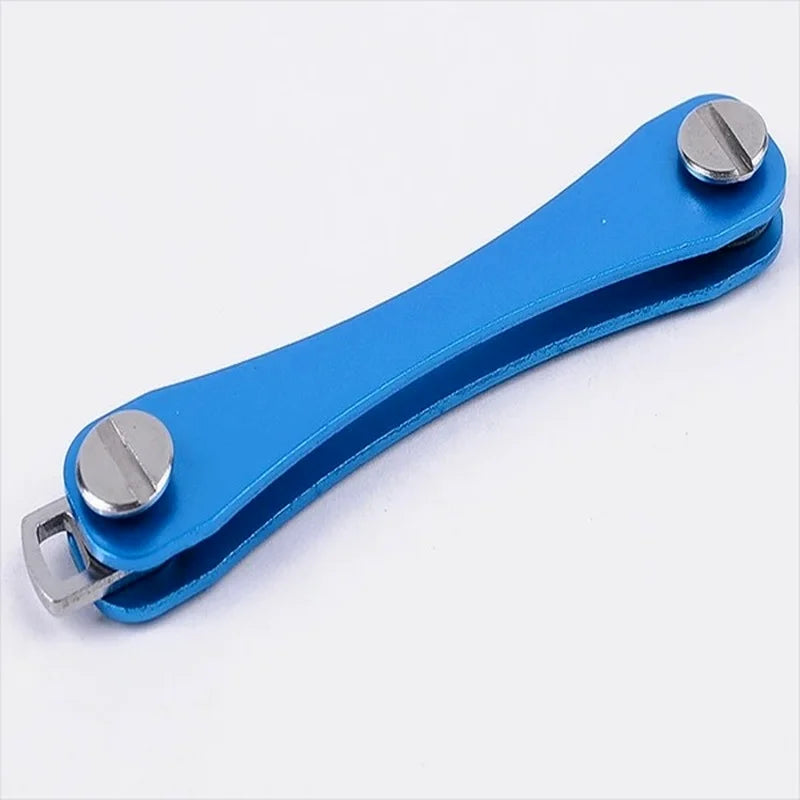 Compact Aluminum Multi-Key Organizer Clip