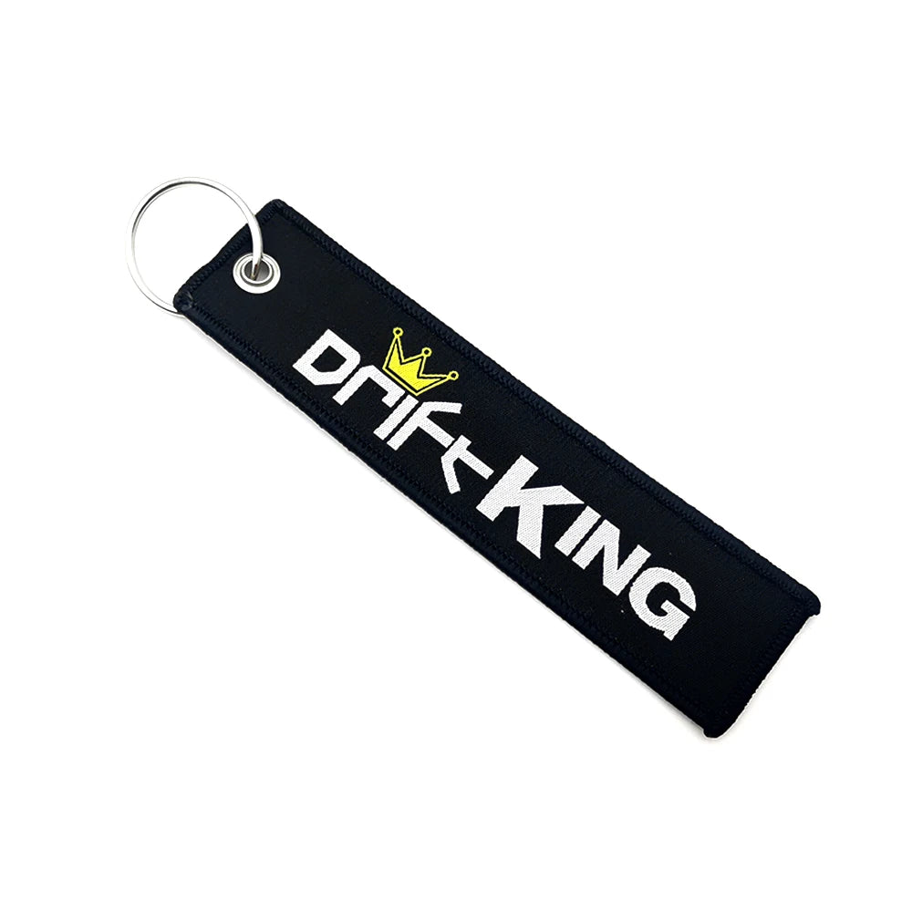Initial D Club Embroidery Key Tags