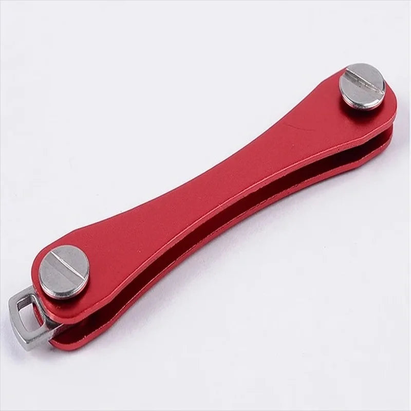 Compact Aluminum Multi-Key Organizer Clip