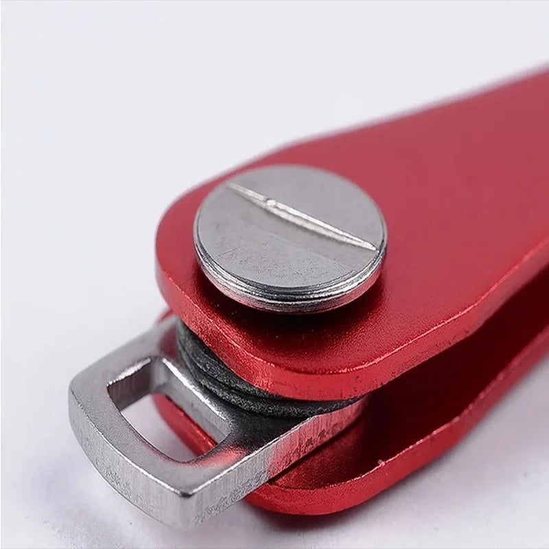 Compact Aluminum Multi-Key Organizer Clip