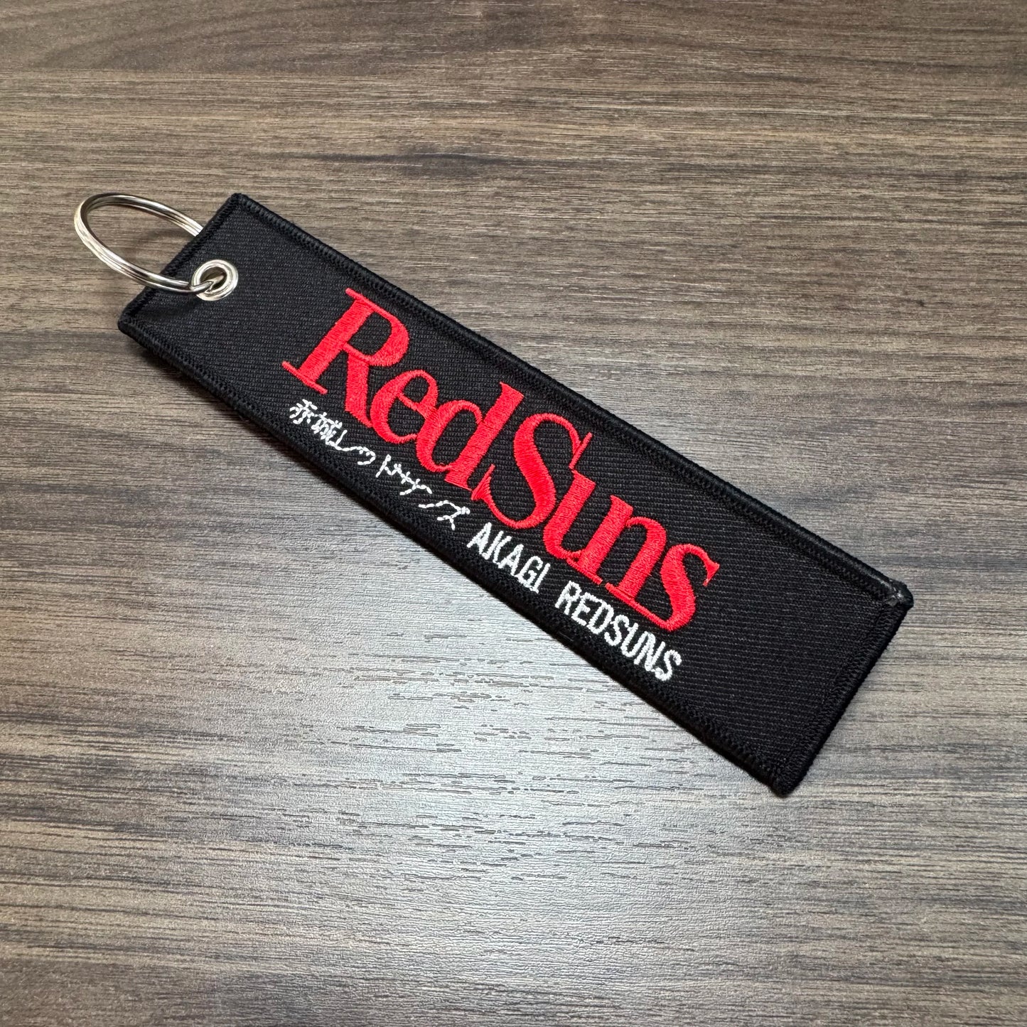 Initial D Club Embroidery Key Tags