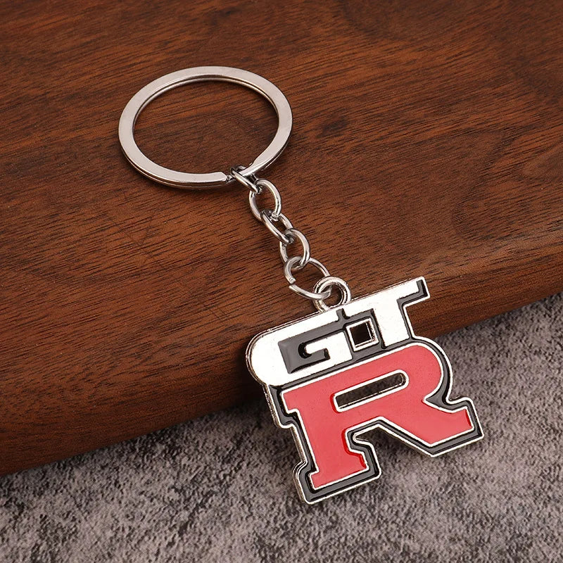 GTR, AE86, JDM Car Charm Metal Keychain