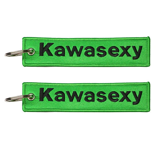Kawasexy Double-Sided Embroidery Keychain