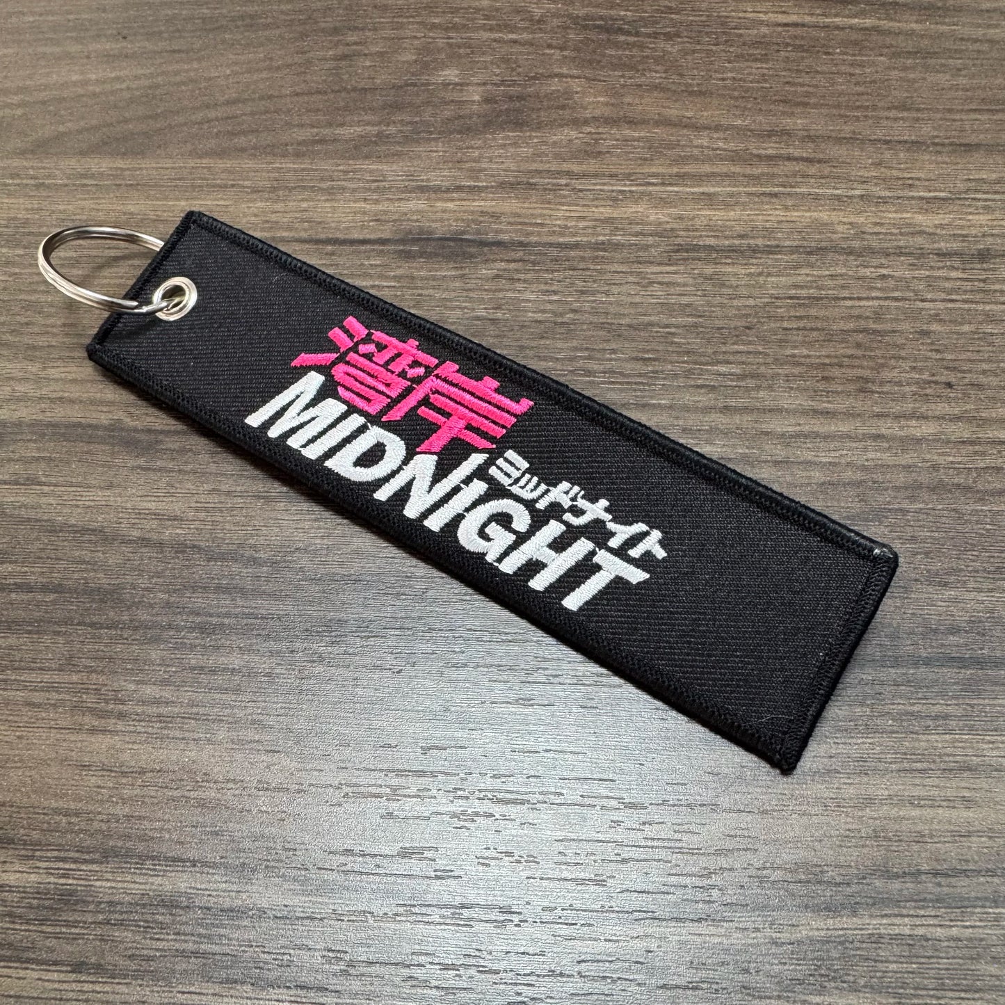 Initial D Club Embroidery Key Tags