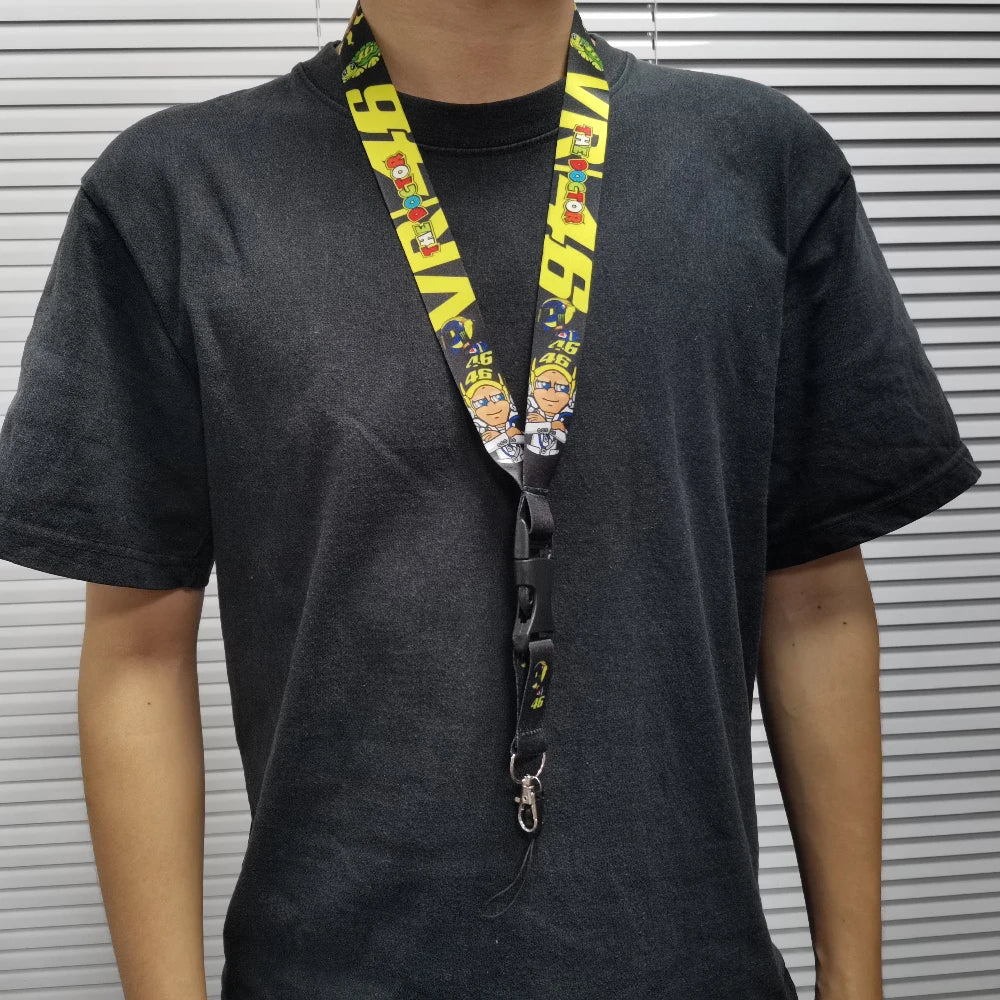 THE DOCTOR 46 Graphic Neck Lanyard and Keychain