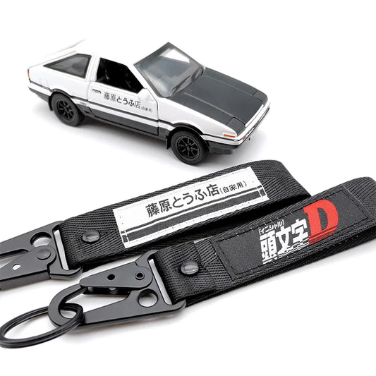 AE86 Initial D Wrist Strap Keychain